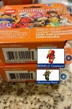 LEGO CMF Series 29 Bionicle Cosplayer Toa Tahu and Mysterious Ronin Lloyd NIB