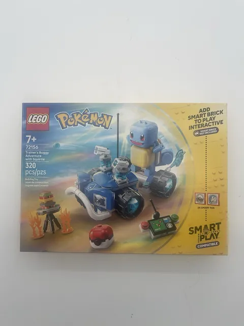 Lego Pokemon Smart Play Set 72156 Trainer's Buggy Adventure with Squirtle NEW