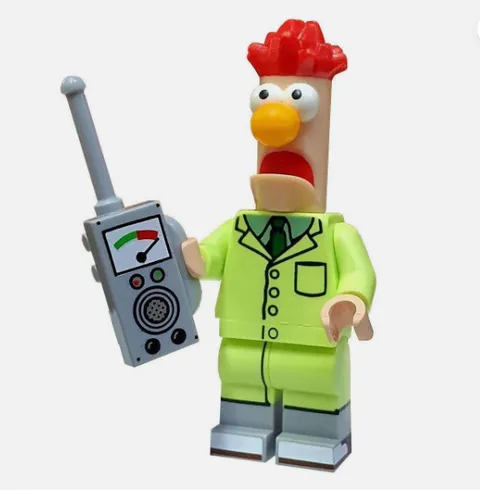 Lego Minifigures Muppets 71033 #3 Beaker CMF MINI FIGURE RETIRED Complete Toy