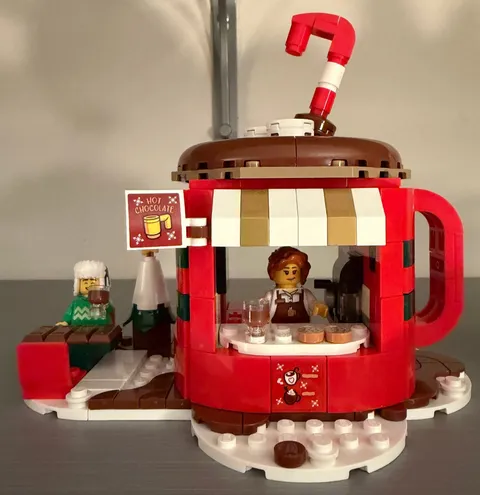 LEGO 40776 Hot Chocolate Stand GWP Holiday Christmas 2025 100% Complete