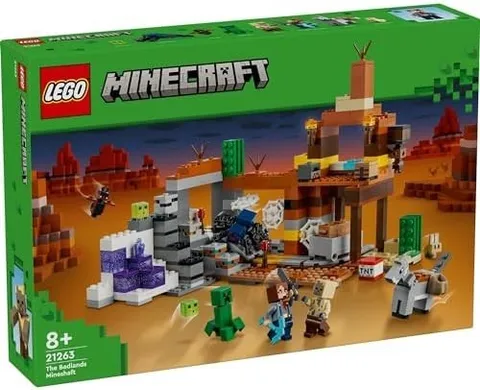 LEGO Minecraft 21263 The Badlands Mineshaft 538 Pieces Building Set