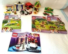 LEGO Friends lot Mia's Magic 41001 bunny 41022 hedgehog 41020 squirrel 41017