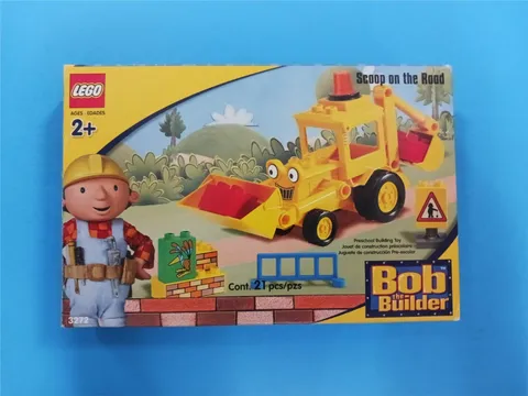 2001 LEGO 3272 Bob the Builder SCOOP ON THE ROAD Set ~ EMPTY BOX ONLY