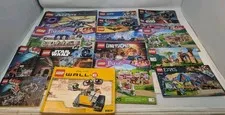 LEGO Instruction Manuals Lot of 14 Batman Friends Elves Wall-E Star Wars Disney