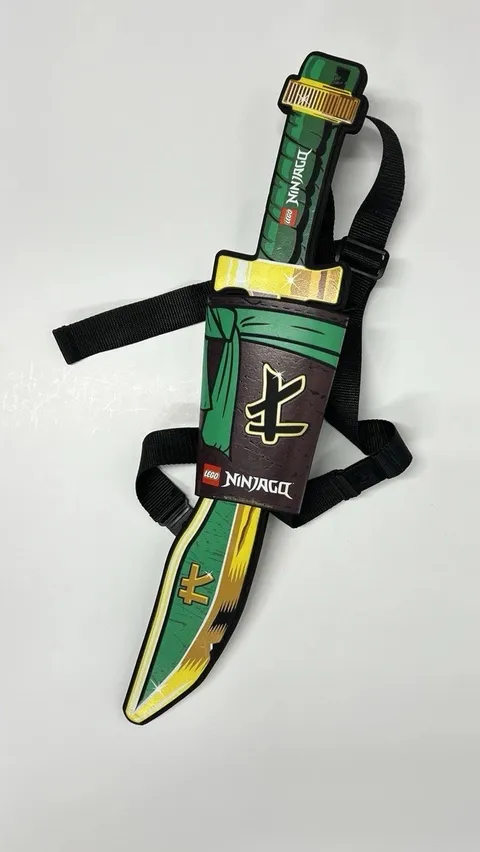 Lego Ninjago Lloyd Foam Sword Dao And Sheath 2021 Legoland 854126