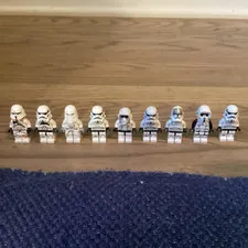 LEGO Star Wars Stormtrooper Minifigure Lot - Plastic