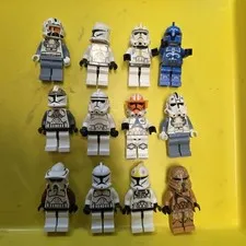 Lot Of 12 LEGO Star Wars Clone Trooper Minifigures #1