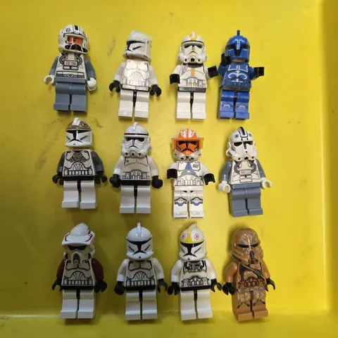 Lot Of 12 LEGO Star Wars Clone Trooper Minifigures #1