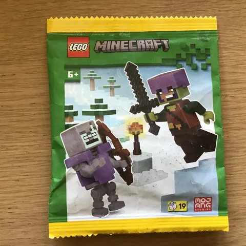 LEGO Minecraft Jungle Ranger Sneaky Stray & Snow Biome L0002246 Paper Bag SEALED