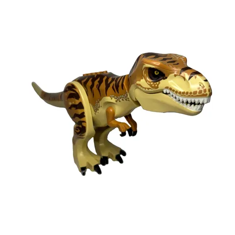 LEGO Jurassic World Dinosaur Tyrannosaurus Rex Figure Dark Tan 76948 trex10