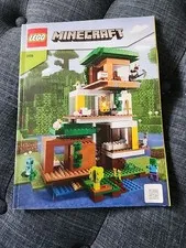 LEGO 21174 Minecraft The Modern Treehouse (INSTRUCTIONS ONLY) Preowned