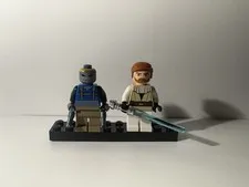 LEGO Star Wars Obi-Wan Kenobi & Turk Falso Minifigures Set 7753 SW0245 SW0197