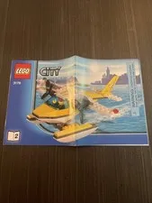 LEGO City 3178 SeaPlane Instruction Manual Book 2 Only Building Toy 2010