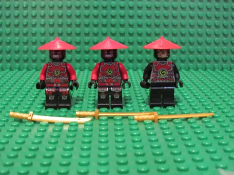 Lot Ninjago swordsman LEGO Minifigs Stone Army Soldier 70502 70505 70589 70596