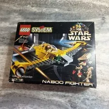 Vintage 1999 Lego Star Wars Naboo Fighter #7141 NEW SEALED BOX Damaged Box