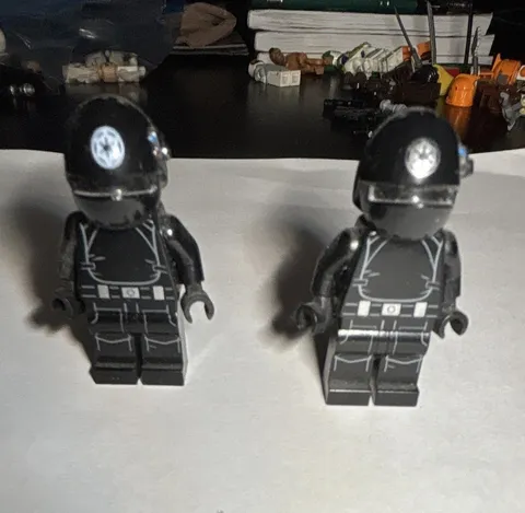 LEGO Star Wars Imperial Gunner Minifigures Lot of 2 W/ Helmets no blasters