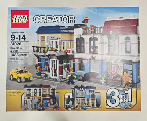 LEGO Creator Bike Shop & Café 31026 3-in-1 Set BRAND NEW SEALED