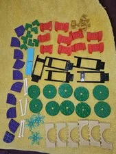 LEGO Lot Of 63 Pieces Of Random Colors And Sizes