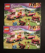 LEGO Friends Adventure Camper 3184 Instruction Manual Booklet