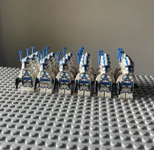 LEGO Star Wars Clone Trooper Minifigure Lot of 18 501st Officiers