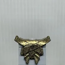 LEGO Atlantis Minifigure Part Speckle Black Gold Armor Breastplate 7985 8078