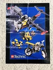 Vintage LEGO Technic Themed Large Poster 17" X 24"