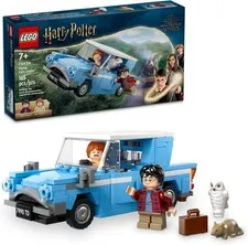 LEGO Harry Potter Flying Ford Anglia, Buildable Car Toy with 2 Minifigure 76424™
