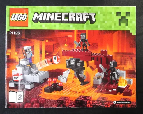 Lego MINECRAFT INSTRUCTION GUIDE Manual 21126 BOOK 2
