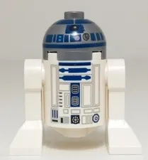 LEGO Star Wars Legends R2-D2 Astromech Droid Minifigure sw0527a Lavander Dot
