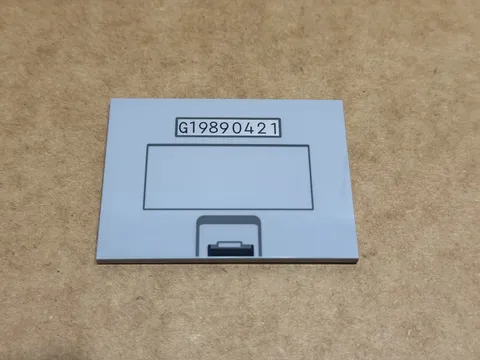 LEGO Parts - Light Bluish Gray 6 x 8 Game Boy 'G19890421' - No 6320pb001 - QTY 1