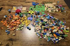 LEGO Bulk Lot Bricks Pieces Baseplates Pokémon Figures Pikachu Multicolor