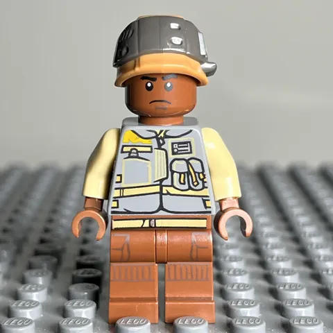 Lego Star Wars Minifigure Rebel Trooper (Lieutenant Sefla) 75153 AT-ST sw0784 2J