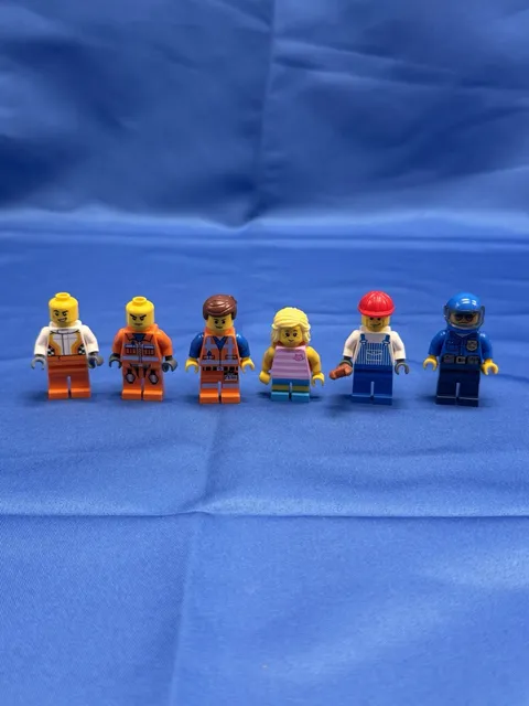 LEGO Movie Minifigure Lot of 6 Assorted Figures