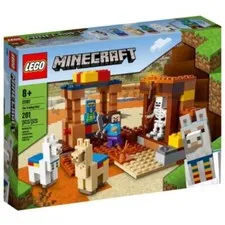 LEGO Minecraft 21167 "The Trading Post" Steve Skeleton Llama Trader TNT 