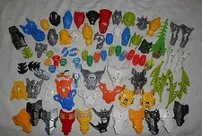 LEGO Hero Factory Bionicle Parts Lot Mask Head Armor Shield 93pcs