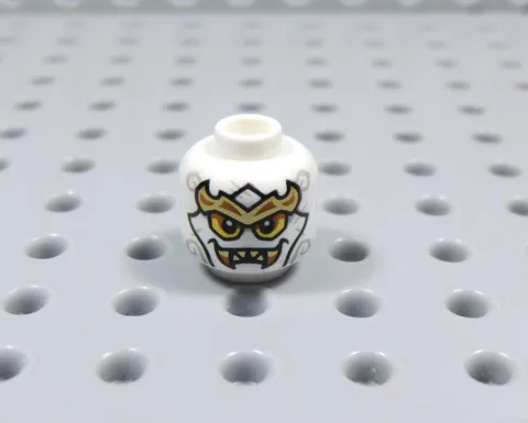 LEGO Ninjago White Printed Dual Sided Head Minifig Monster BT