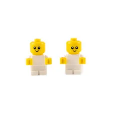 City Minifigure Baby Twins NEW! Lot 2x