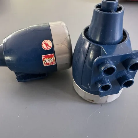 Vintage LEGO DUPLO Airplane Jet Engines Pair – Dark Navy Blue 52922 52923