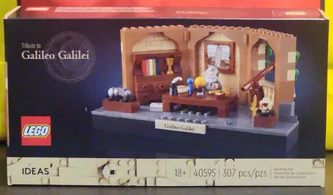 LEGO Ideas Tribute to Galileo Galilei 40595 NEW SEALED Retired GWP 307pc