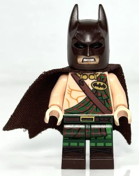 LEGO SH00304 Tartan Batman (2016, DC Universe, Book Minifig, Minifigure) Cad
