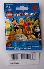 Lego EXPLORER Series 2  minifigure  8684 NEW Unopened SEALED Verified Barcode