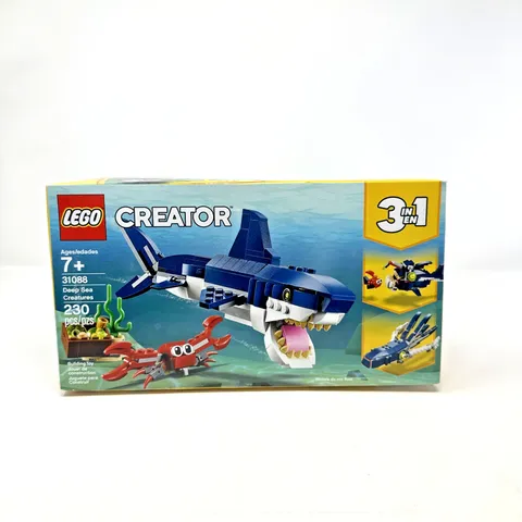 LEGO CREATOR: Deep Sea Creatures - Shark, Angler Fish, Squid 31088