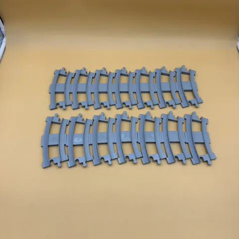 Lot If 14 Lego Duplo Train Track Lot Curve Replacement Piece Lot