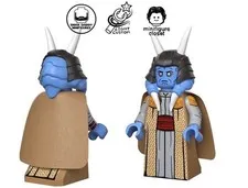 LEGO Star Wars Mas Amedda Armored Vizer Custom Minifigure Light Custom LC