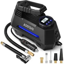 Astroai Tire Inflator Portable Air Compressor Air Pump For Car Tires-Car