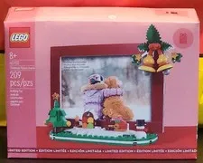 New Sealed Lego 40702 Christmas Picture Frame 4 X 6 Photo Limited Edition