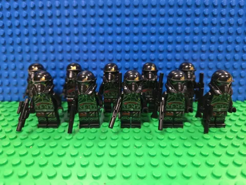LEGO Imperial Death Trooper Minifigure Lot Of 10 sw1416 Star Wars 75412 CMF Rare
