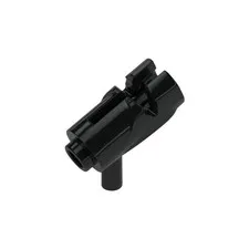 LEGO 10x Black Minifigure, Weapon Gun, Mini Blaster / Shooter inv.617