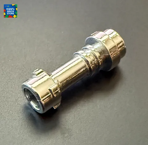Lego Star Wars Minifigure Lightsaber Chrome Silver Hilt