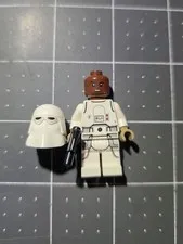 Snowtrooper 75320 75313 Star Wars LEGO Minifigure Reddish Brown Head
